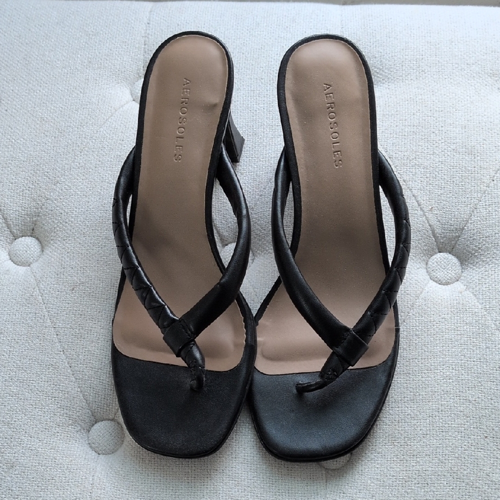 AEROSOLES Black Women's Sandals